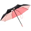 wholesale promotional custom logo portable travel automatic folding umbrella for ladies