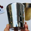 Successively raises the bamboo joint cup stainless steel double layer to prevent falls the water cup
