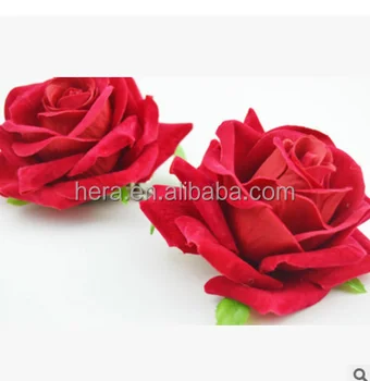 silk flowers for hair clips wholesale