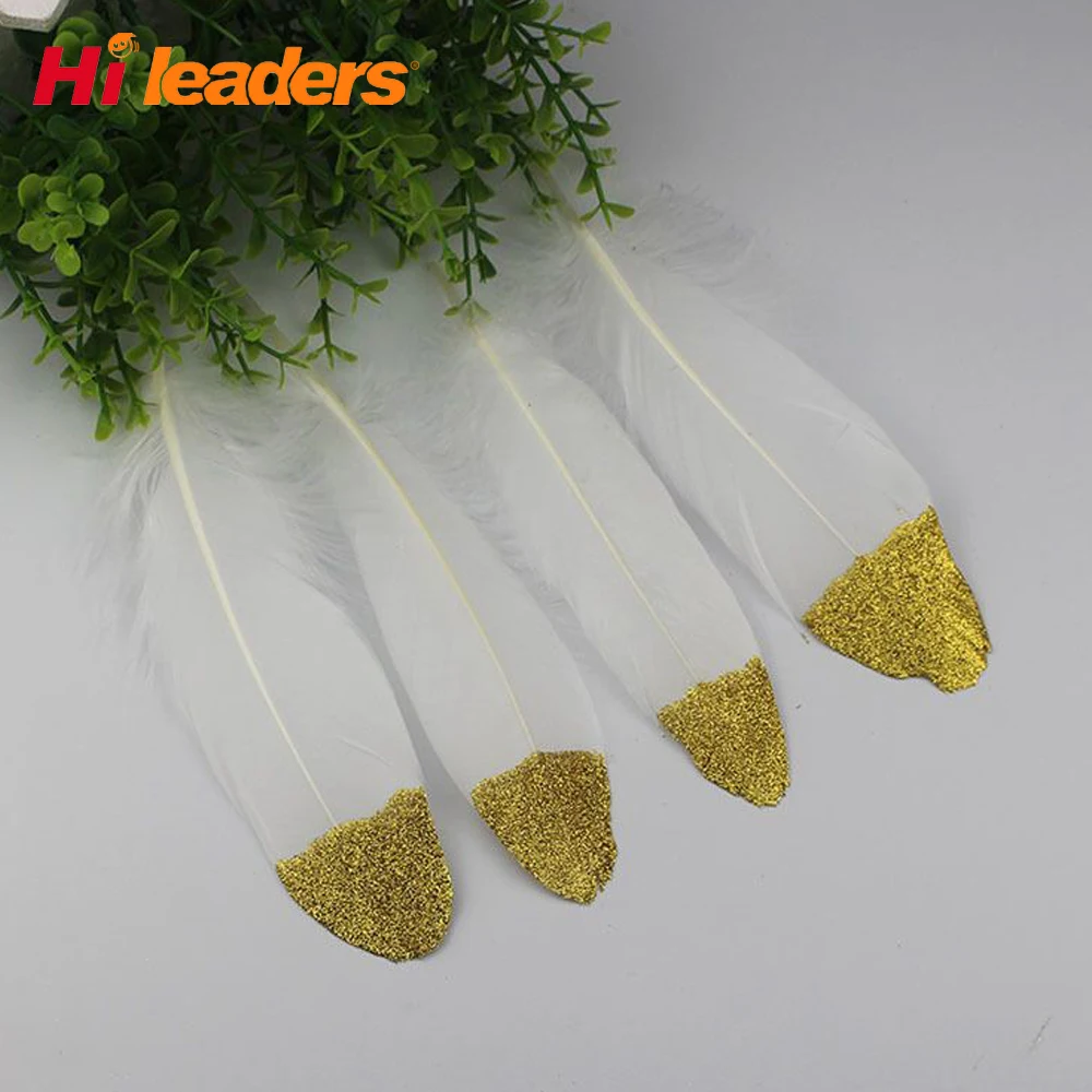 Rt251 Decorative Golden Goose Feathers Buy Goose Feathers For Sale