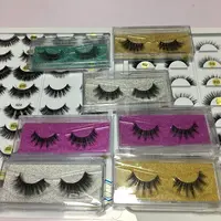 

Hot selling natural black mink lashes real 3d mink eyelashes lashes3d wholesale vendor for ladies