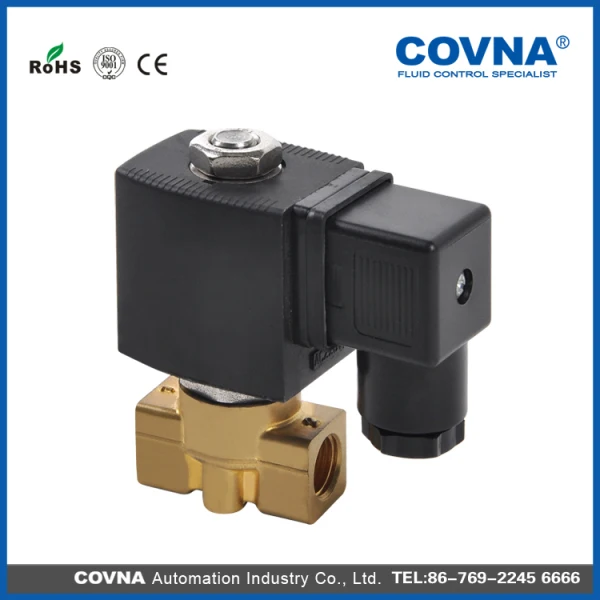 High pressure 24v dc gas water solenoid valve