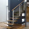 Wooden stair components staircase handrail design