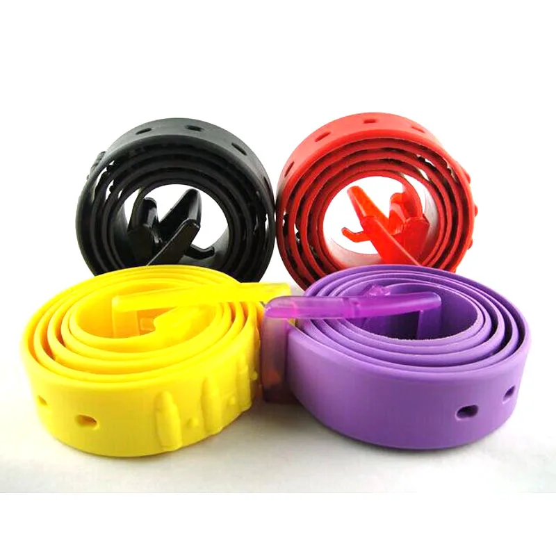
Unisex trendy colorful wholesale silicone belt 