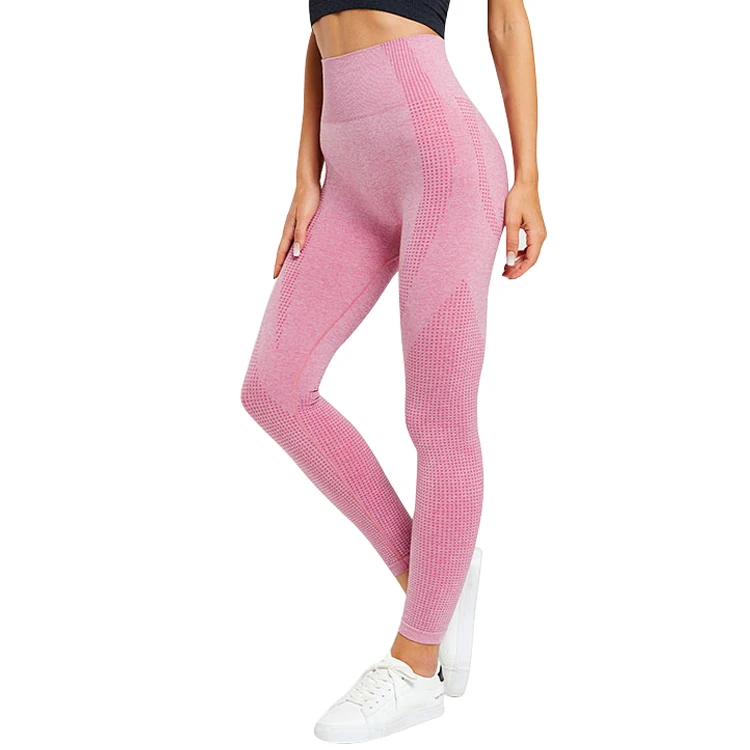 

Women's Solid High Waist Lightweight Slimming Active Workout Leggings