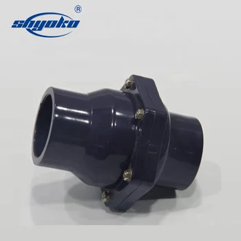 Astm Faucet Tilting Disc Non Slam Pvc Plastic Swing Check Valve
