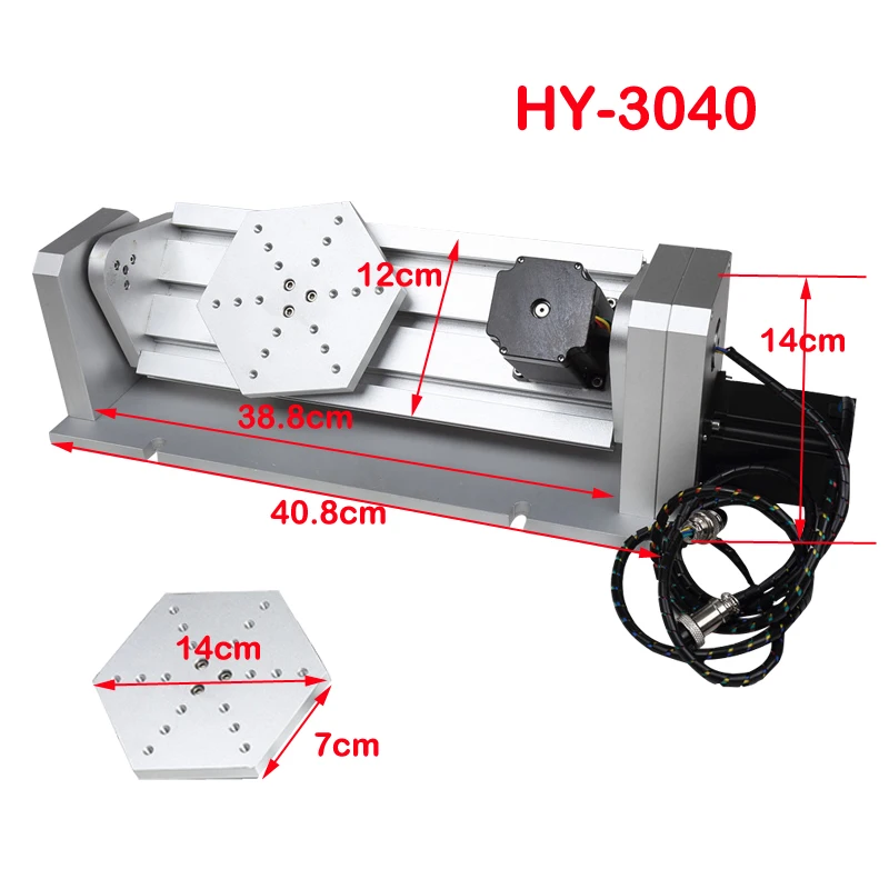New design engraving machine HY-3040 5 axis
