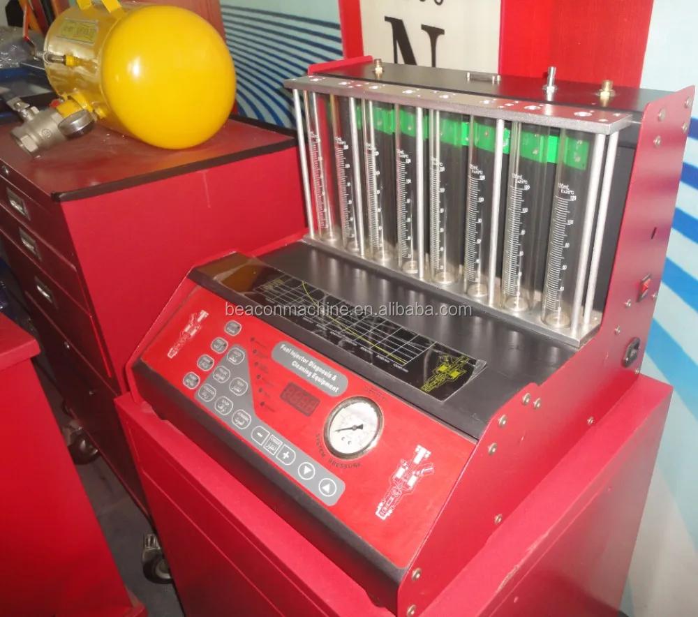 Bc8h 8 Cylinders Fuel Injector Tester And Cleaner Cleaning Machine