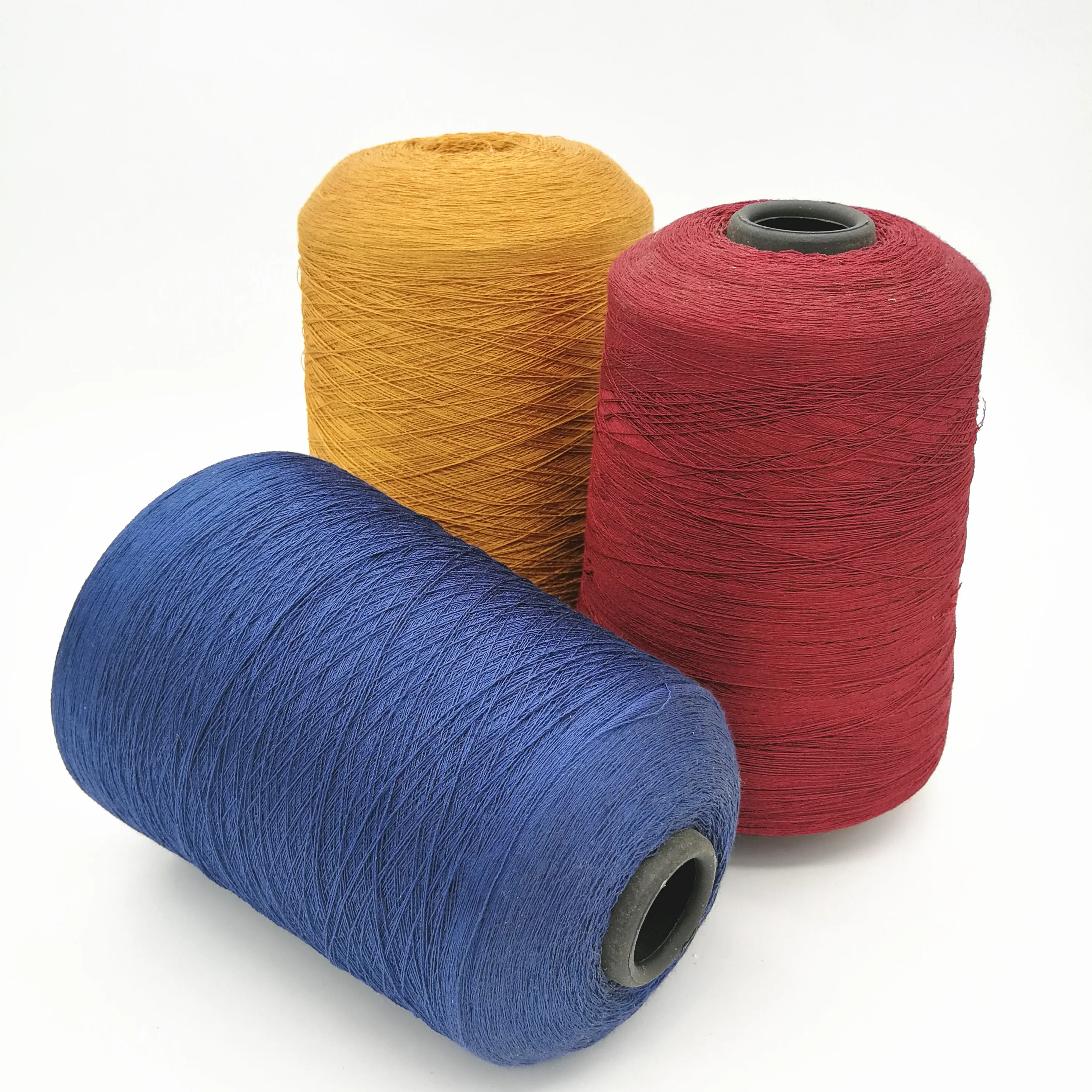 
Wholesale dyed polyester and viscose blended spun yarn knitting and weaving yarn in China for jersey, sweater, garment 