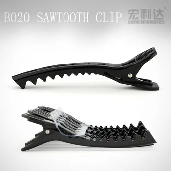 Custom Plastic Plain Black Girl Hair Clips For Thick Hair Buy
