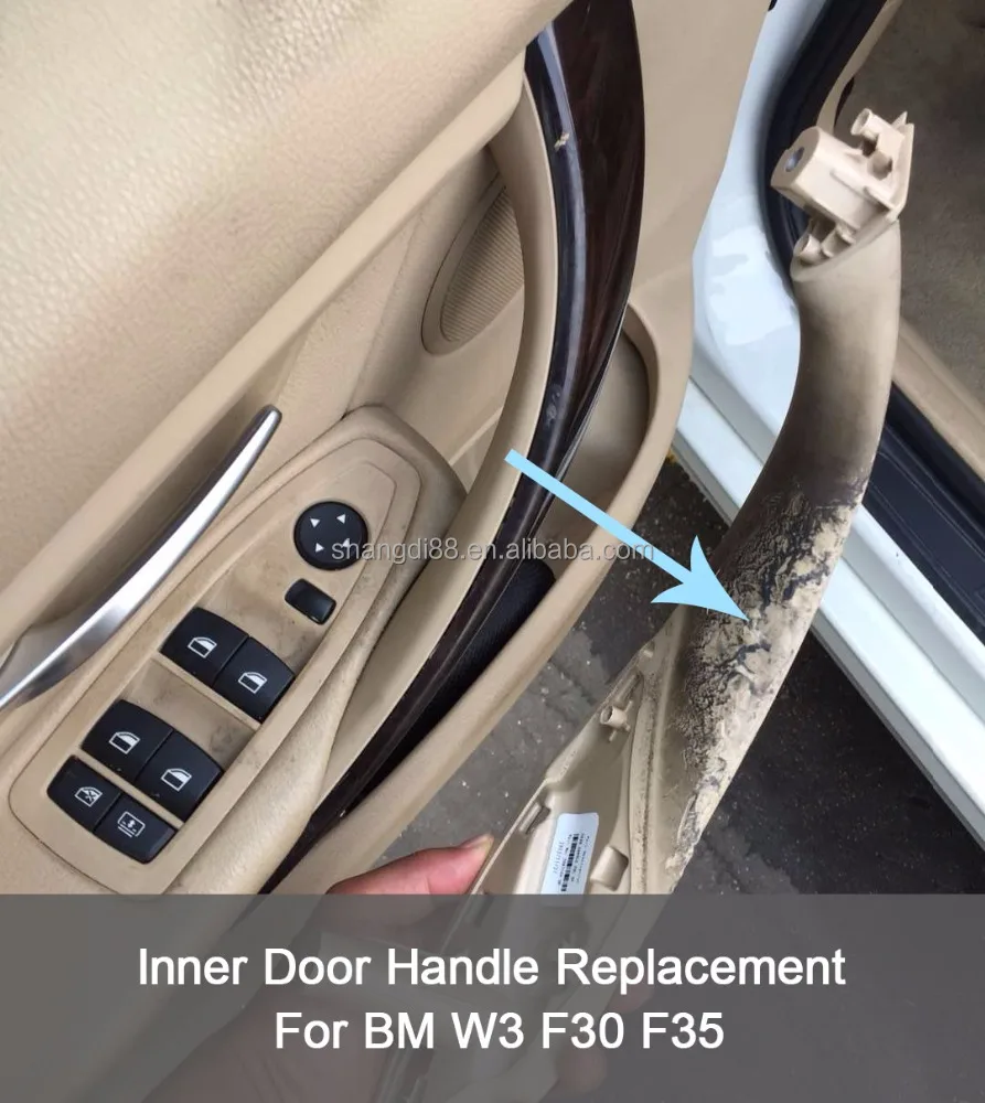 
Interior Door Pull Handle inside Trim Replacement For BMW 3 4 series F30 F31 F32 F33 F34 F35 F36 F80 F82 F83 