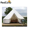 All family double layers high wall bell tent emperor tent camping canvas tent