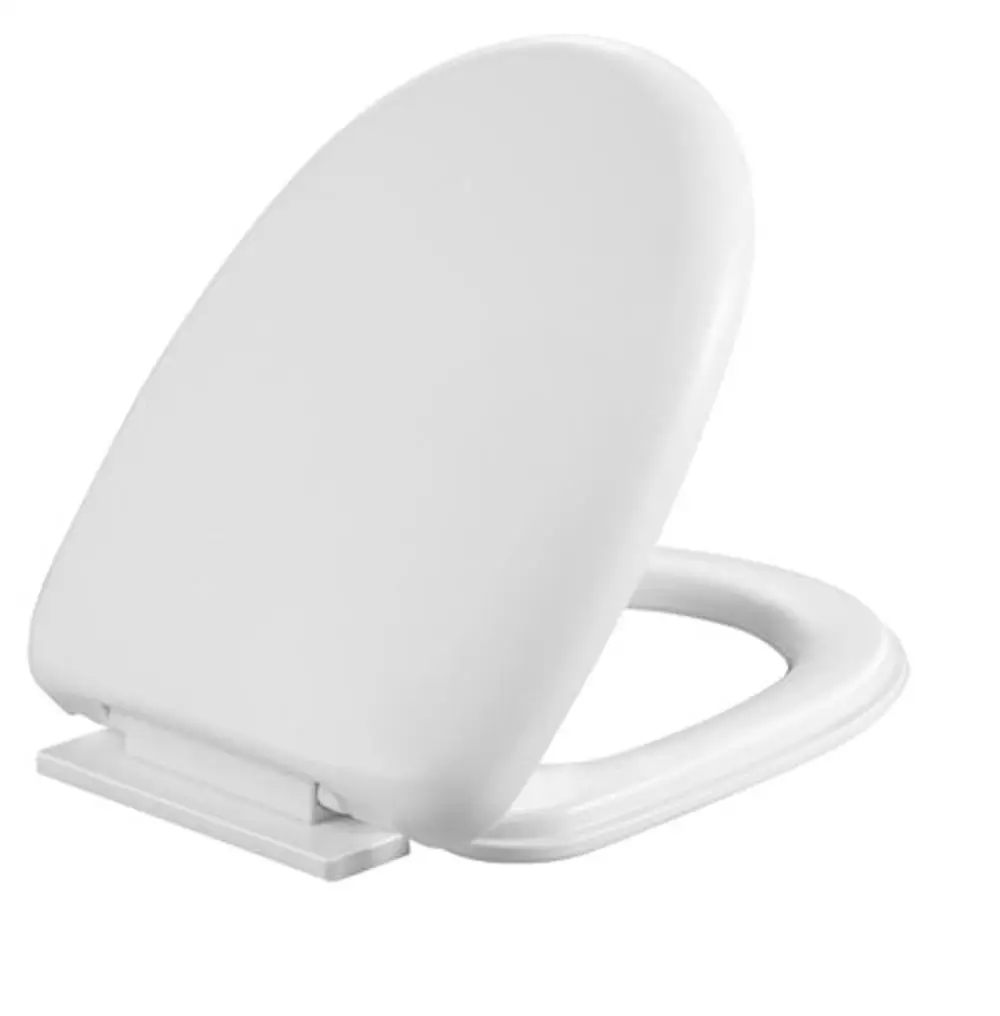 white padded toilet seat