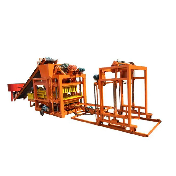 Qt425 Auto Cement Brick Block Making Machine Equipment For The Production Of Concrete Block