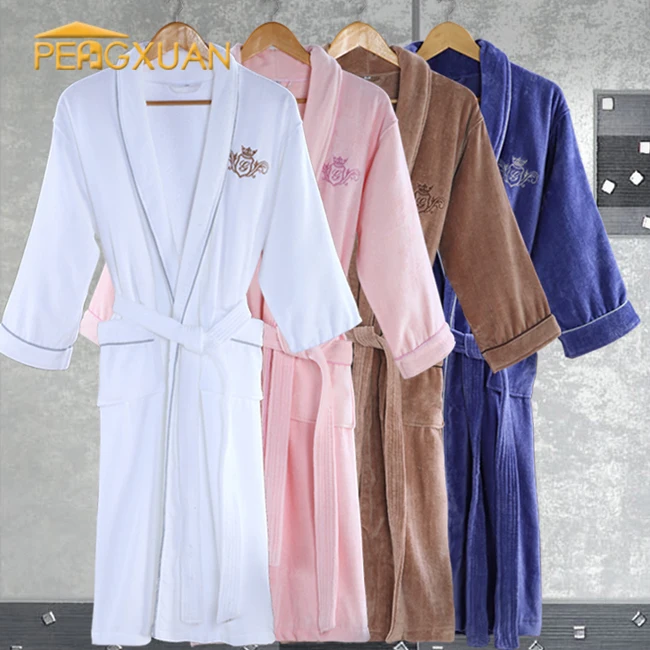 Cheap Price White Wholesale Hotel 100 Cotton Terry Bathrobe Belt Buy