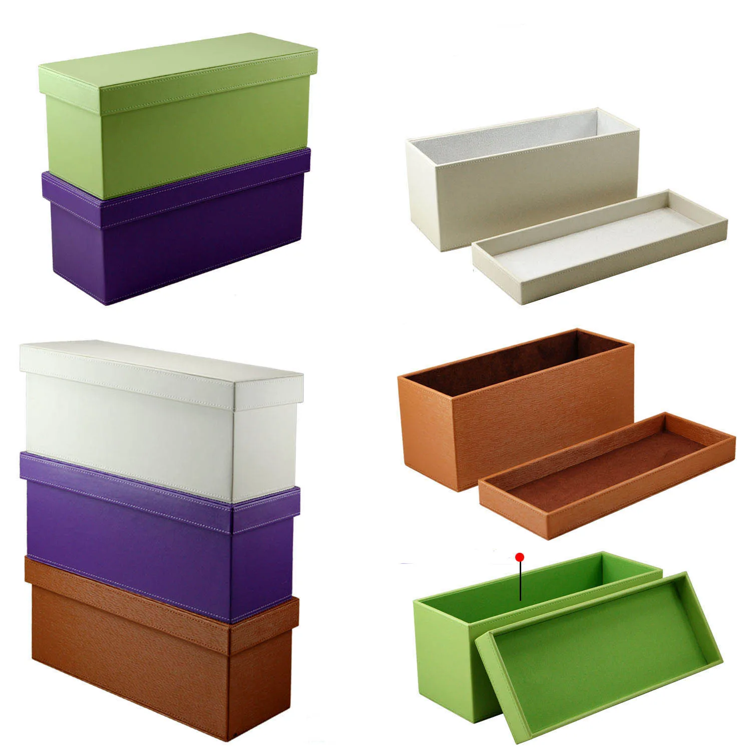 Buy Best Bulk Brown Faux Leather Cd Dvd Storage Box With Lid Buy Faux