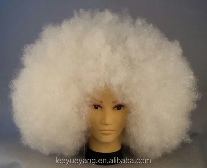 

High quality synthetic mega afro curly funny wig, Black