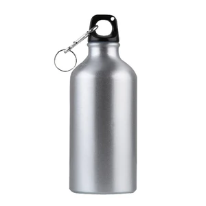 Image of Cheap aluminum water bottle sports water bottle 400ML promotion bike bottle with carabiner