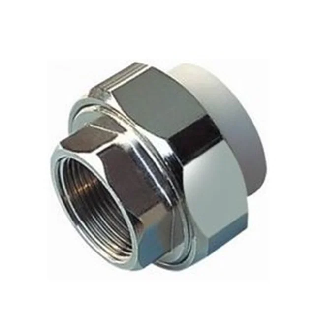 

Stainless Steel 304 316 female thread union pipe fittings, Silver