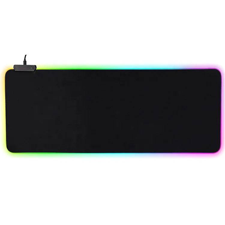 

Non-slip rubber base large rgb led mouse pad glowing led mousemat