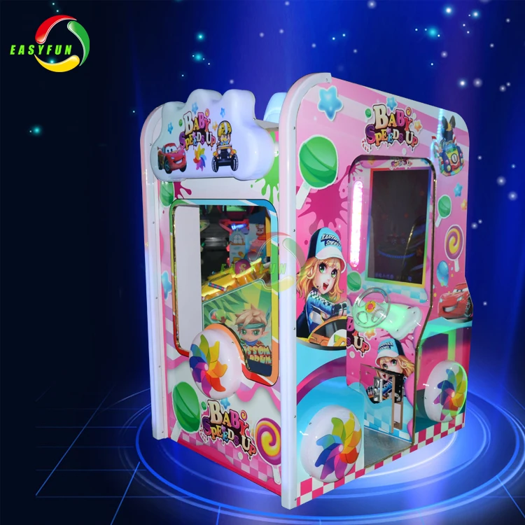 Children Mini Car Racing Game 2 Players Baby Speeds Up Game Machine Buy Car Racing Game,Car