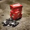 Mini Sneaker 3D Slipper car Keychain Couple Bag Pendant AJ Collection Value Keychain MY83