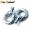 Rigging Hardware Factory Din580 24mm M24 Galvanized Metric Thread Weld Anchors Eye Bolts