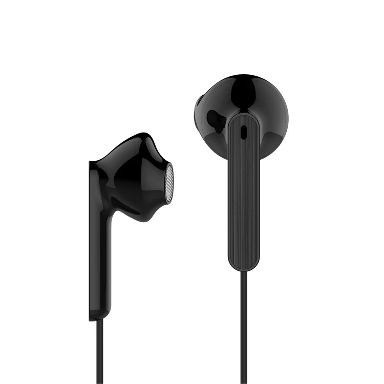 

high quality Wired Hifi earphone , In Ear sport stereo 3.5mm headphone with mic for mobile phone, Black/white/red