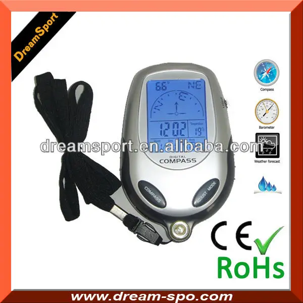 digital compass with thermometer and stopwatch ( DC-201)
