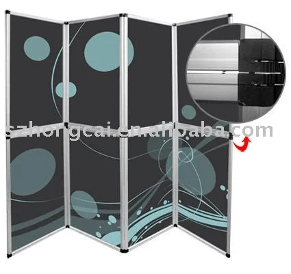 
folding panel display promotion poster board 