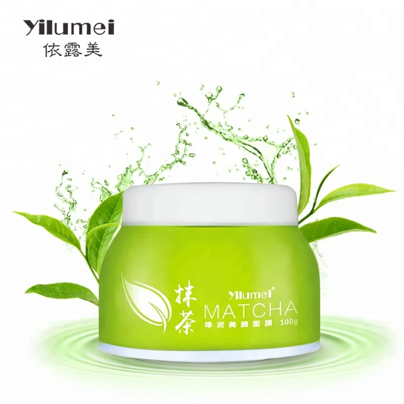 

Hot Selling Matcha Clay Mask Form and Mud Mask Form,Yilumei Clay Beauty Mask, Green
