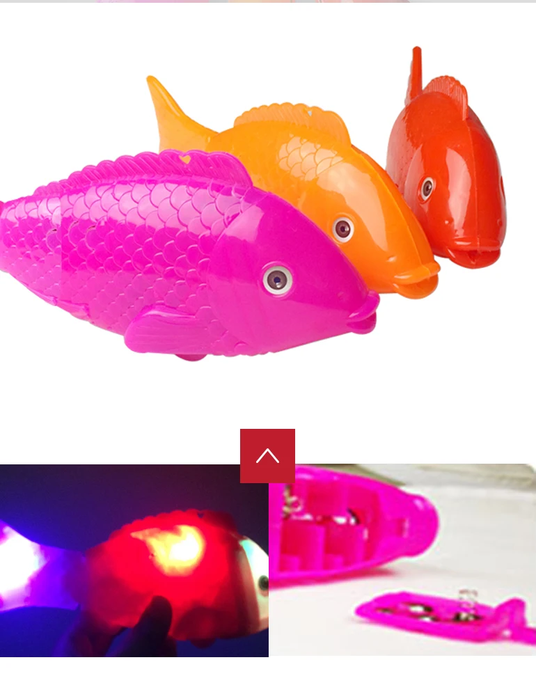 battery operated swimming fish