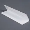 custom acrylic desk label holder V shape acrylic desk signs standee V Shape Double Side Free Stand