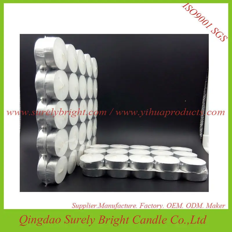 4Hours Burning Time Hand Made For Praying White Tealight Candle