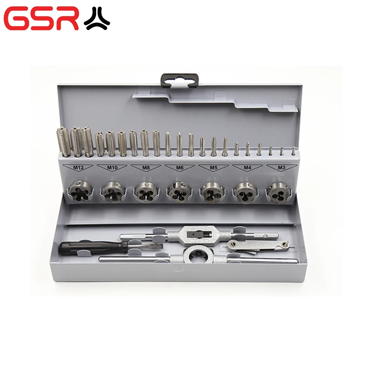 32pcs Din352 Hss Hand Tap And Die Set Buy 32pcs Tap And Die Set,Hss