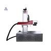 Desktop integration 3d fiber laser marking metal ceram plastic laser marker for sale