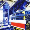 Foundry lost foam sand molding line