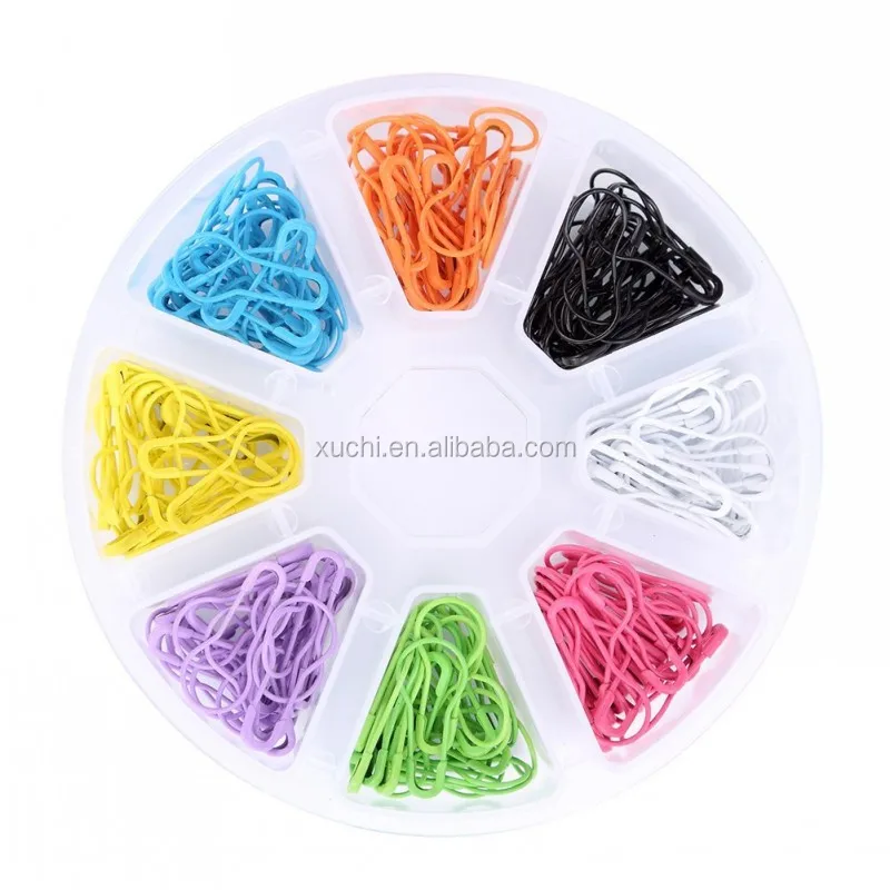

Fashion bulb shaped safety pin good for stitch marker- 200 pcs per box, 8 colors free shipping, 8 color mixed