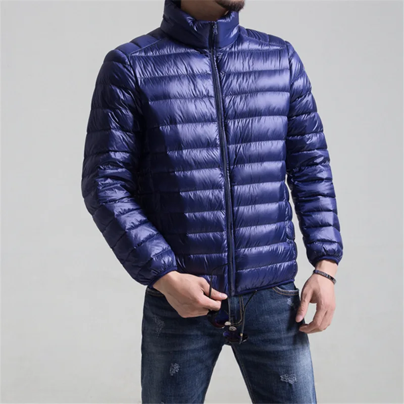 

China Western Hot Shiny Nylon Comfy Italy Ultra Thin Foldable Down Jacket For Men 2014 Winter, Many