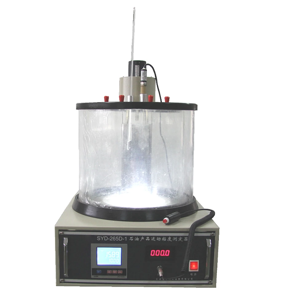 China Portable Automatic Fuel Oil Testing Machine Kinematic Viscometer
