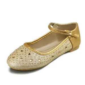 Girls Mary Jane Ballerina Flat Shoes