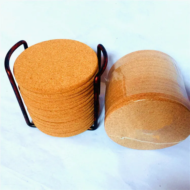 

Blank Mdf Custom Sets Round Wood Printing Cup For Drink Cork Coaster