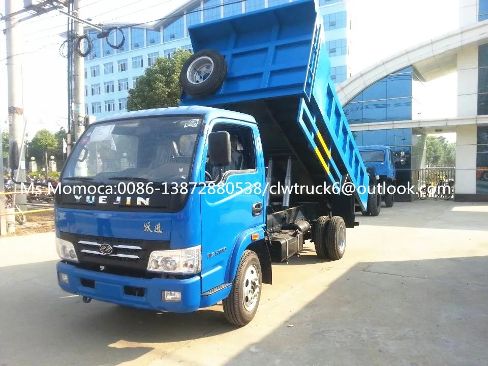 Iveco-yuejin 6 Wheelers Dump Truck/light 3-5tons Dump Truck For Sale ...