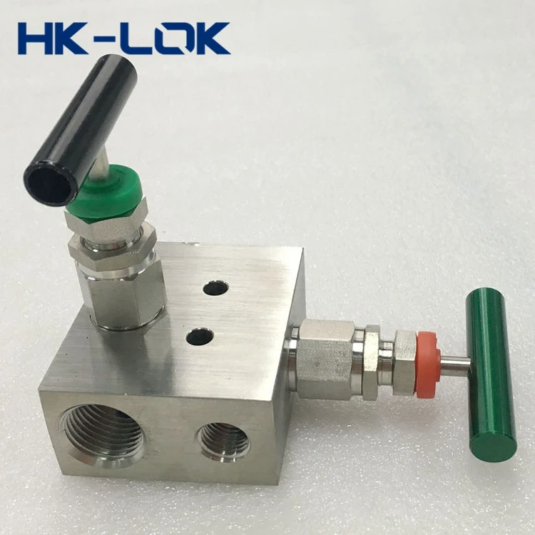 6000psi 2 Way Hydraulic Needle Valve Manifold For Water Buy Gauge Root Valve,Needle