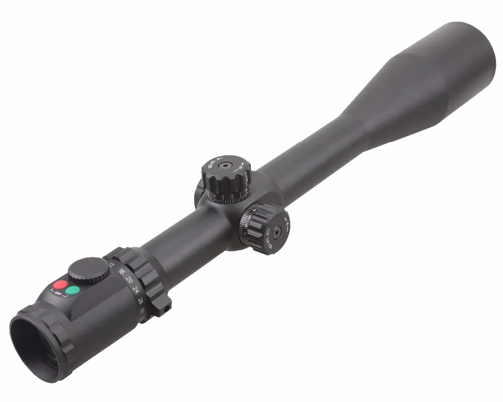 

OEM Custom Optical 12-60x60 Rifle Scope 35mm and 1/8 MOA Adjustment with Center Dot Illuminated for Hunting Rifle