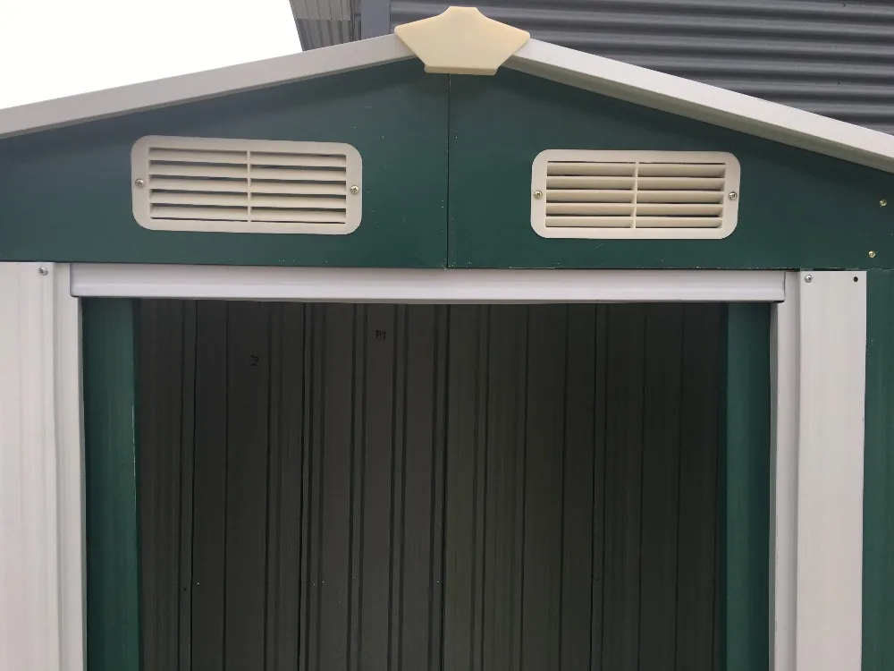4x6ft Mail Package Pointed Roof Metal Shed - Buy Metal ...