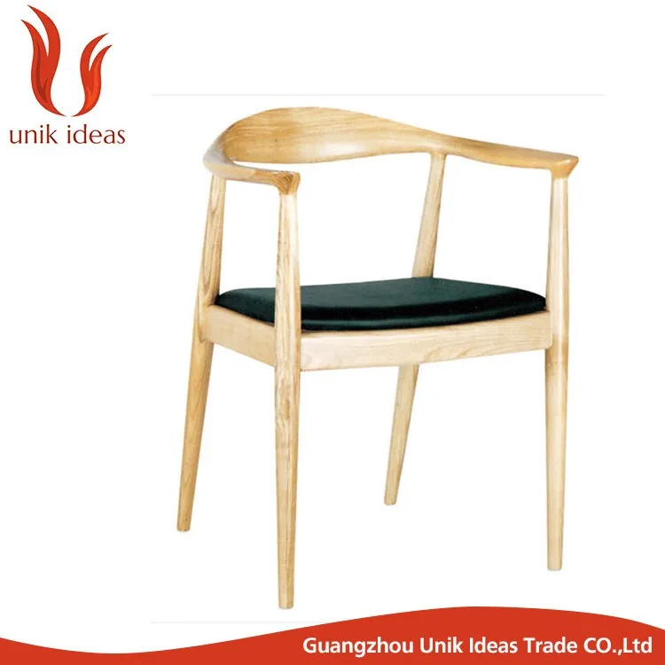 Soild Wood Dining Chair with Armrest.jpg