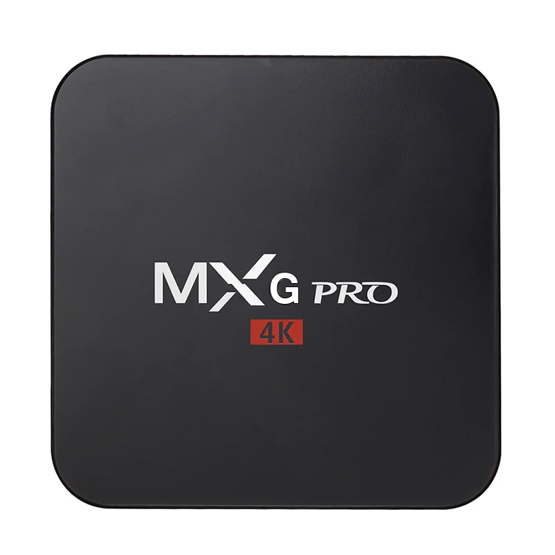 

Hottest 1GB 8GB MXG Pro ip tv box android rk3229 chipset top box Android 7.1 vs mi box