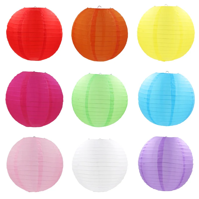 Round Outdoor Colorful Hanging Waterproof Traditional Chinese Nylon
