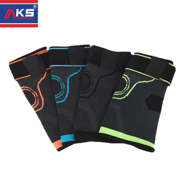 

Pressure nylon adjustable elbow guard elbow pad supports OEM ODM customization, Fluorescent green orange blue fluorescent green